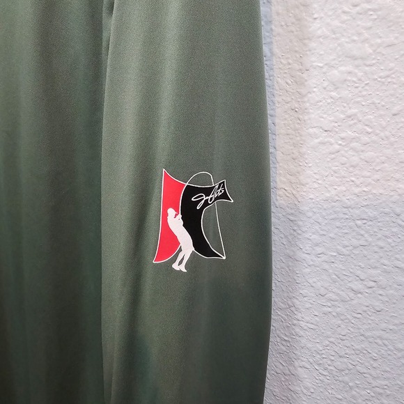 AFTCO Jason Christie Hooded Green Sunshirt Men's Size XXL - Picture 2 of 7